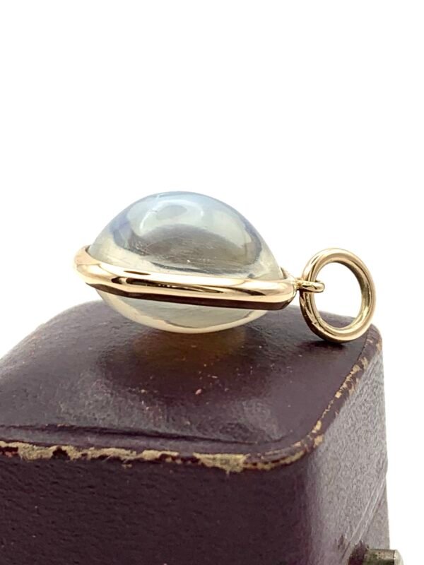 Antique Moonstone Cabochon in 9ct Yellow Gold Mount - Image 5