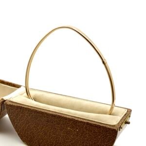 Vintage 9ct Gold Bangle Triangular