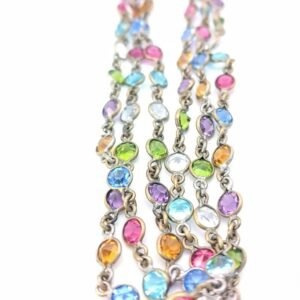 1920s Rainbow Crystal Long Guard