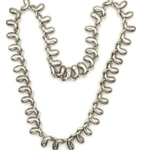 Silver Teardrops Choker by Sheffield Silversmith