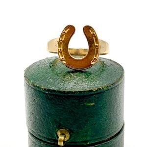 Antique Horseshoe Gold Ring