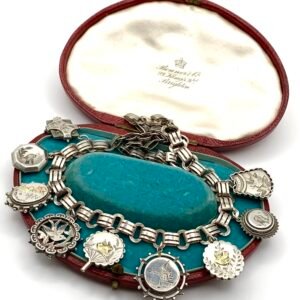 Victorian Trophy Necklace in Silver